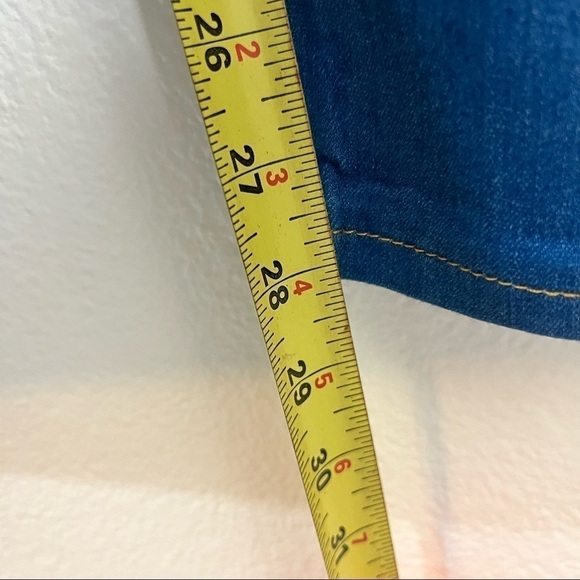 Tom James Blue Delta Mens Raw Denim Blue Custom Bespoke Jeans Size 39x28 - Picture 12 of 12